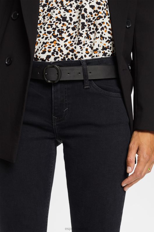 Esprit curea de piele femei negru 2T6N819 accesorii