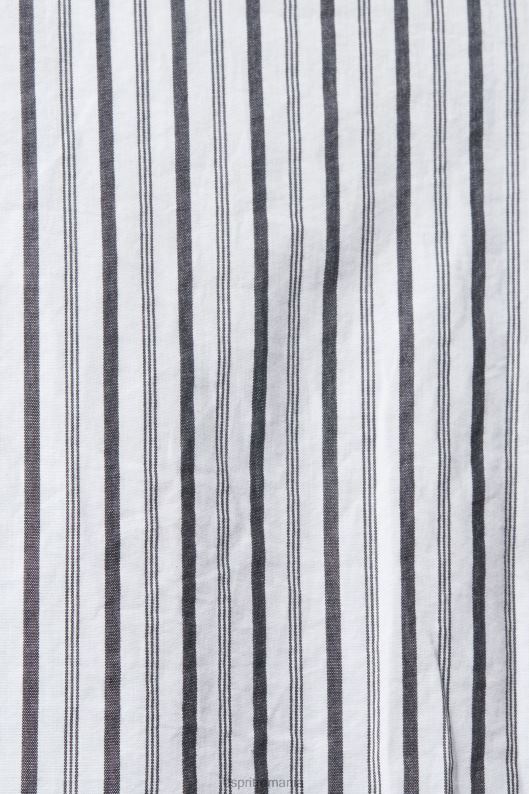 Esprit cămașă cu dungi bărbați alb 2T6N8786 cămăși