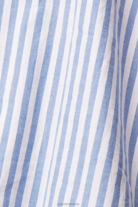 Esprit cămașă cu dungi bărbați albastru 2T6N8873 cămăși