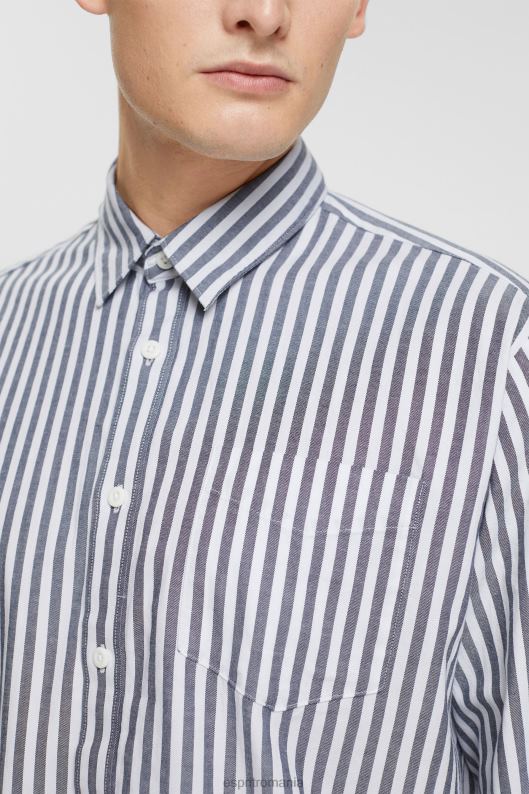 Esprit cămașă cu dungi bărbați marina 2T6N8872 cămăși