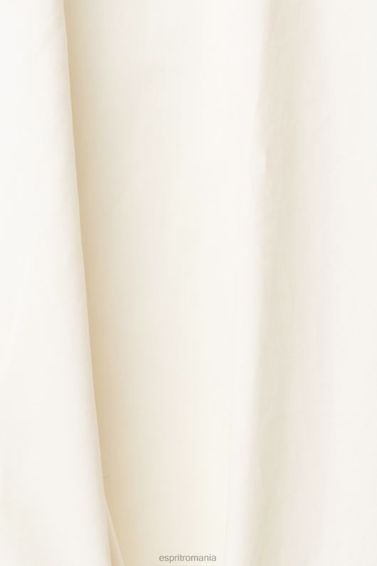 Esprit cămașă din bumbac durabil bărbați aproape alb 2T6N8831 cămăși