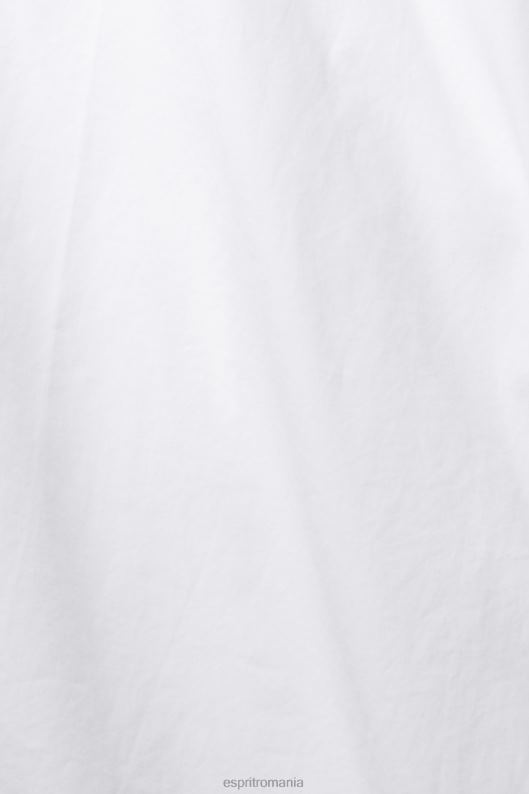 Esprit cămașă slim fit bărbați alb 2T6N8883 cămăși