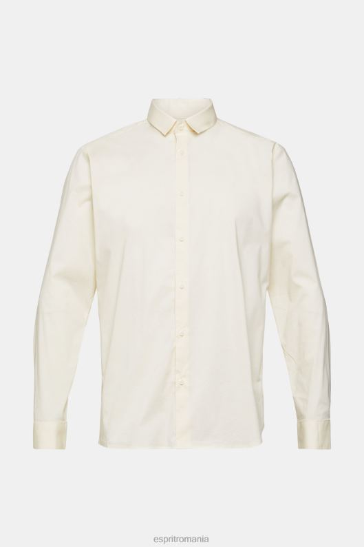 Esprit cămașă slim fit bărbați aproape alb 2T6N8784 cămăși