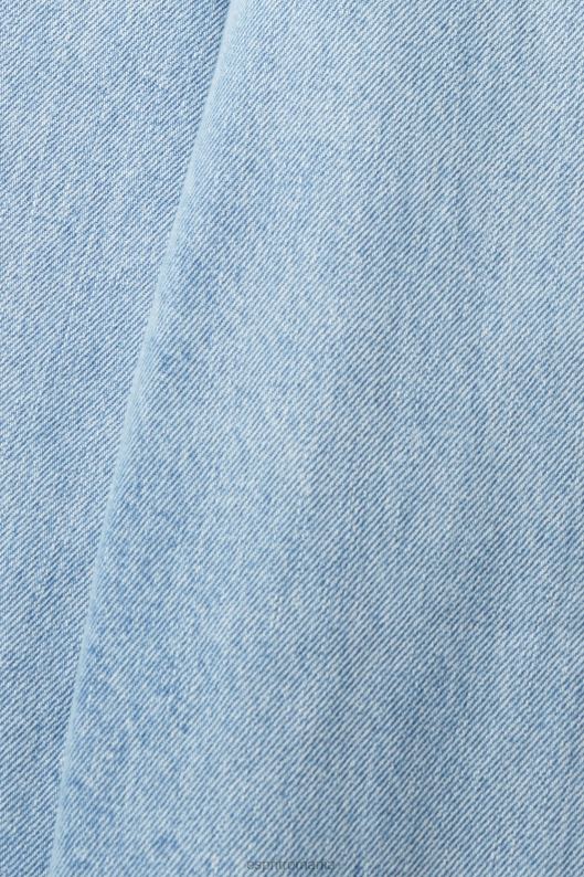 Esprit blugi balloon fit bărbați spălare cu lumină albastră 2T6N8847 denim