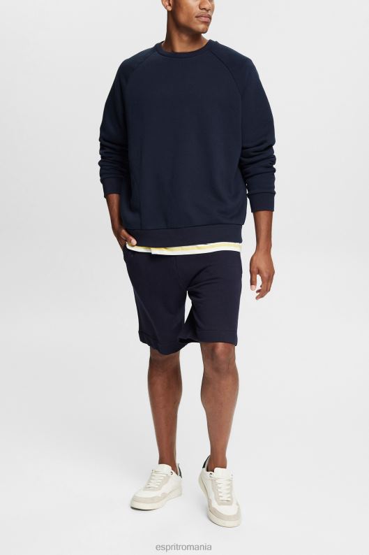 Esprit hanorac cu buzunar cu fermoar bărbați marina 2T6N8934 hanorace și hanorace