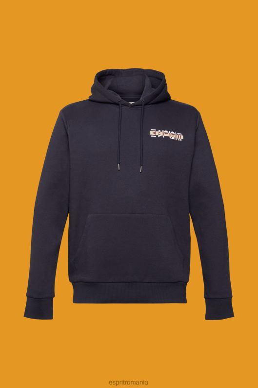 Esprit hanorac cu imprimeu cu logo mic bărbați marina 2T6N8827 hanorace și hanorace