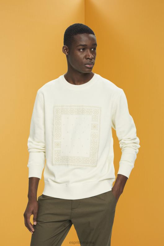 Esprit hanorac cu imprimeu frontal bărbați gheaţă 2T6N8711 hanorace și hanorace