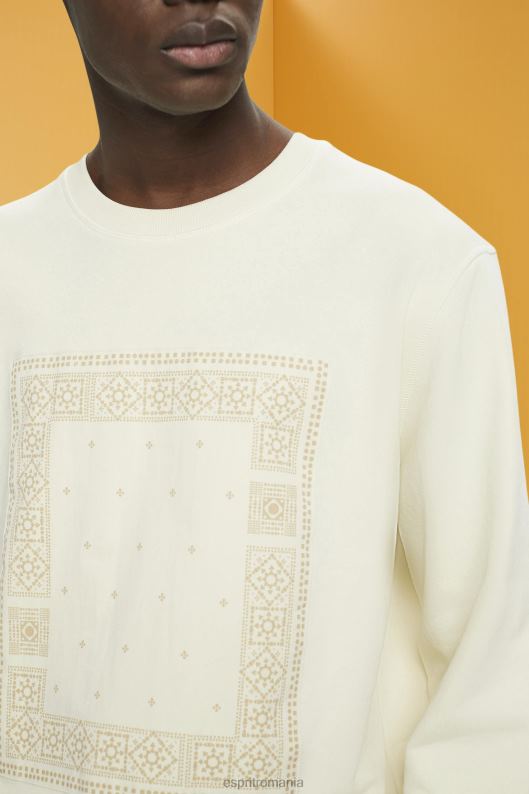 Esprit hanorac cu imprimeu frontal bărbați gheaţă 2T6N8711 hanorace și hanorace