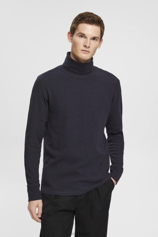 Esprit top cu mâneci lungi, 100% bumbac bărbați marina 2T6N8695 maneca lunga