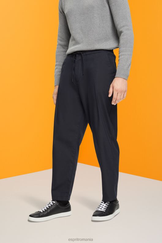 Esprit pantaloni balloon fit bărbați negru 2T6N8837 pantaloni