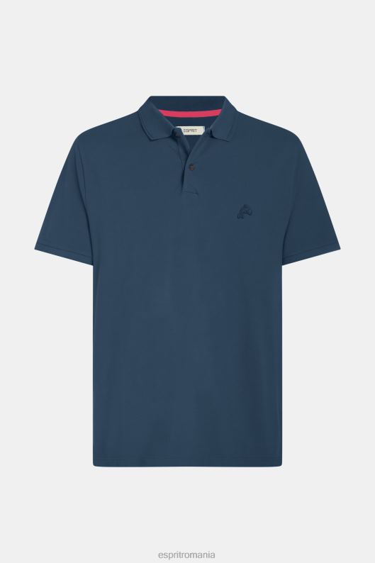 Esprit dolphin tennis club clasic polo bărbați albastru inchis 2T6N8874 polouri