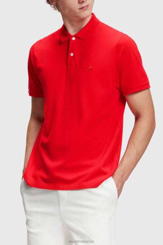 Esprit dolphin tennis club clasic polo bărbați roșu 2T6N8896 polouri