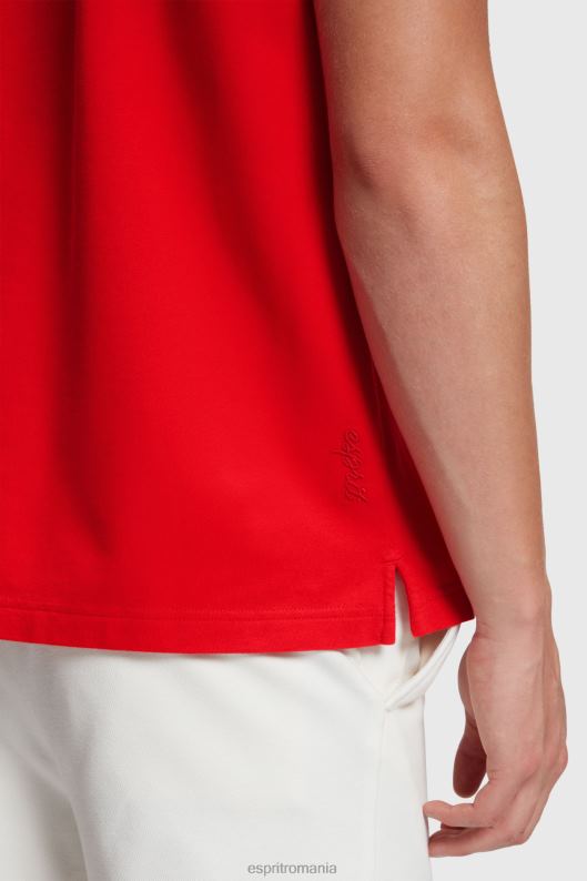Esprit dolphin tennis club clasic polo bărbați roșu 2T6N8896 polouri