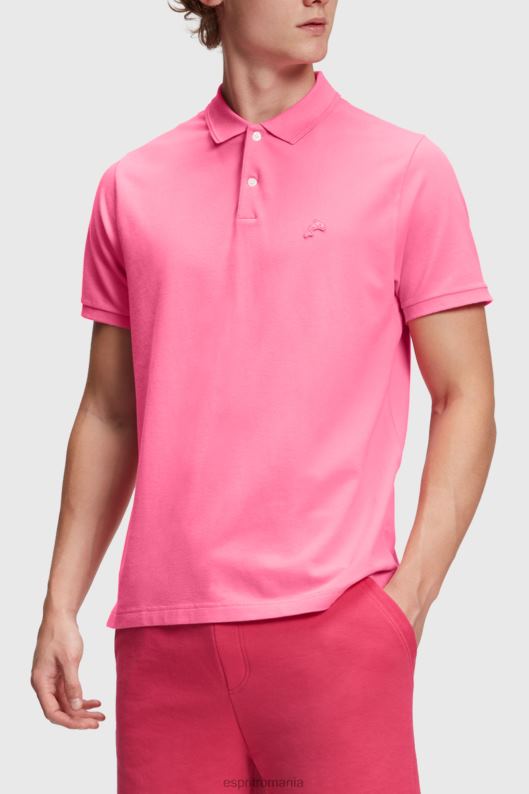 Esprit dolphin tennis club clasic polo bărbați roz 2T6N8897 polouri
