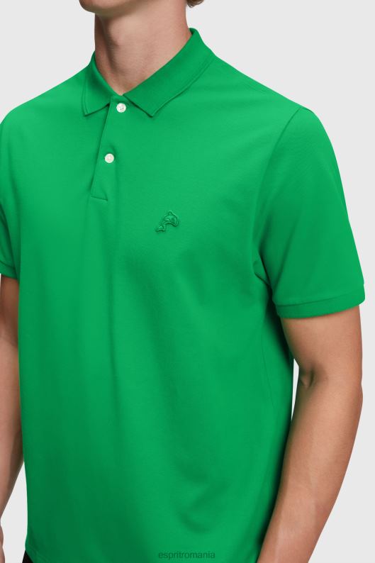Esprit dolphin tennis club clasic polo bărbați verde 2T6N8894 polouri