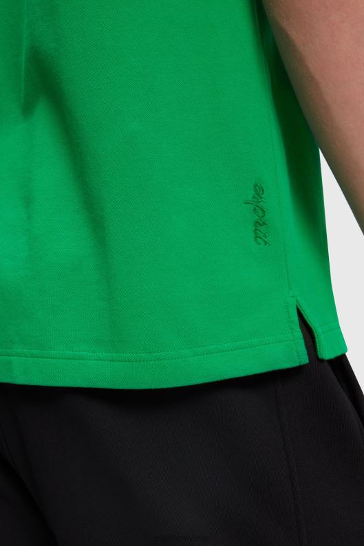 Esprit dolphin tennis club clasic polo bărbați verde 2T6N8894 polouri