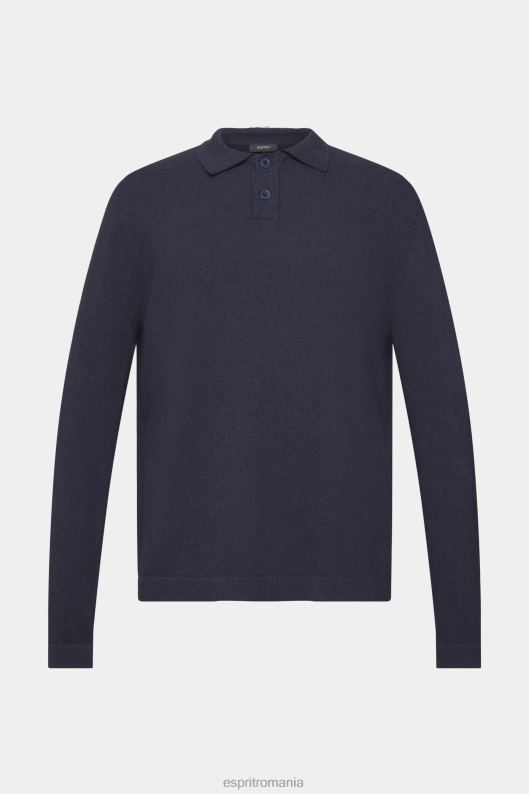 Esprit jumper polo bărbați marina 2T6N8683 pulovere