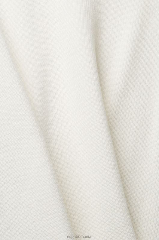 Esprit maiou cu două dungi bărbați aproape alb 2T6N8841 pulovere