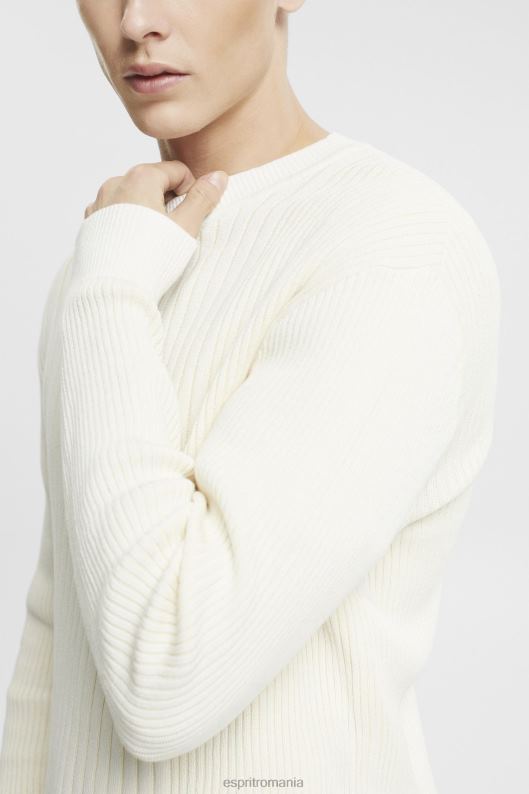 Esprit pulover din coastă bărbați gheaţă 2T6N8763 pulovere