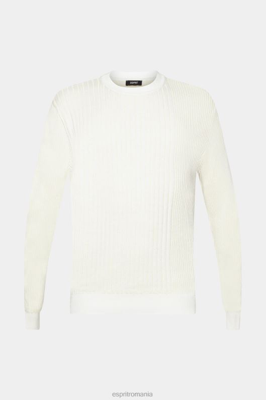 Esprit pulover din coastă bărbați gheaţă 2T6N8763 pulovere