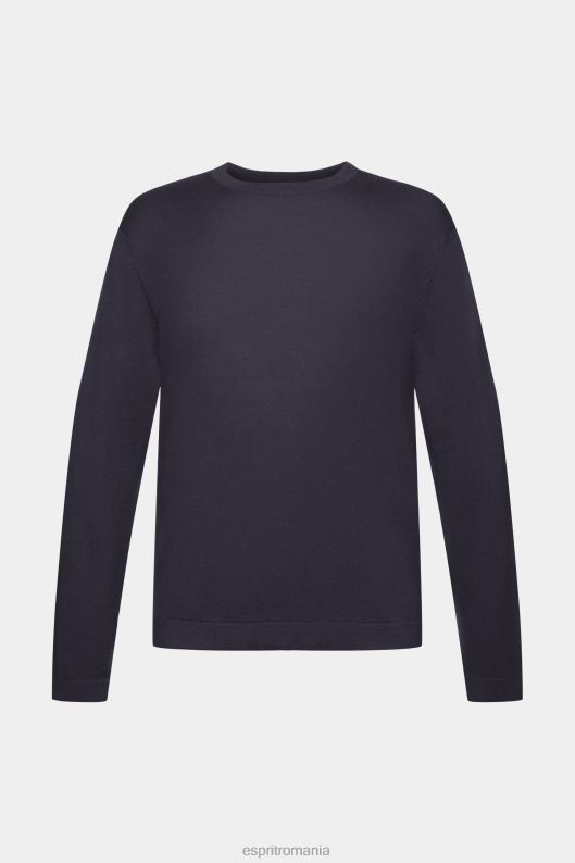 Esprit pulover din tricot fin bărbați marina 2T6N8684 pulovere