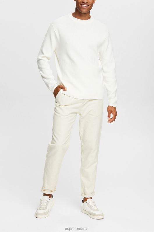 Esprit pulover tricotat bărbați aproape alb 2T6N8839 pulovere