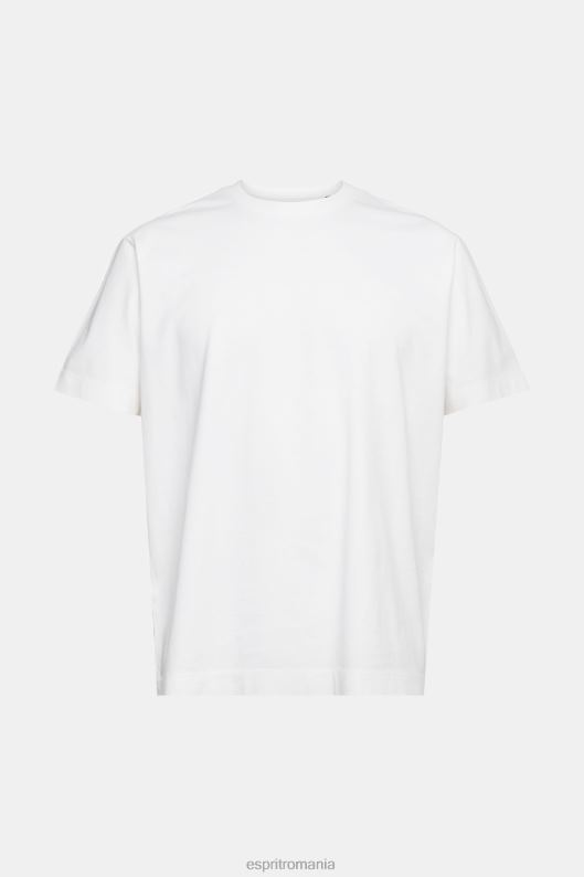 Esprit Tricou simplu bărbați alb 2T6N8929 tricouri