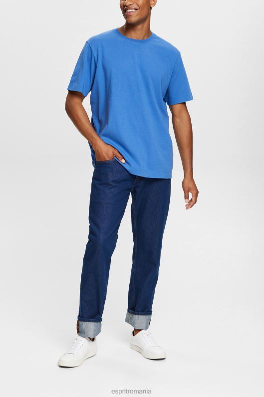Esprit Tricou simplu bărbați albastru 2T6N8931 tricouri