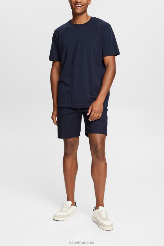 Esprit Tricou simplu bărbați marina 2T6N8930 tricouri