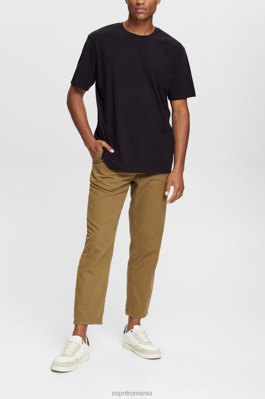 Esprit Tricou simplu bărbați negru 2T6N8928 tricouri