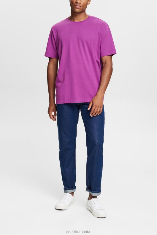 Esprit Tricou simplu bărbați violet 2T6N8932 tricouri