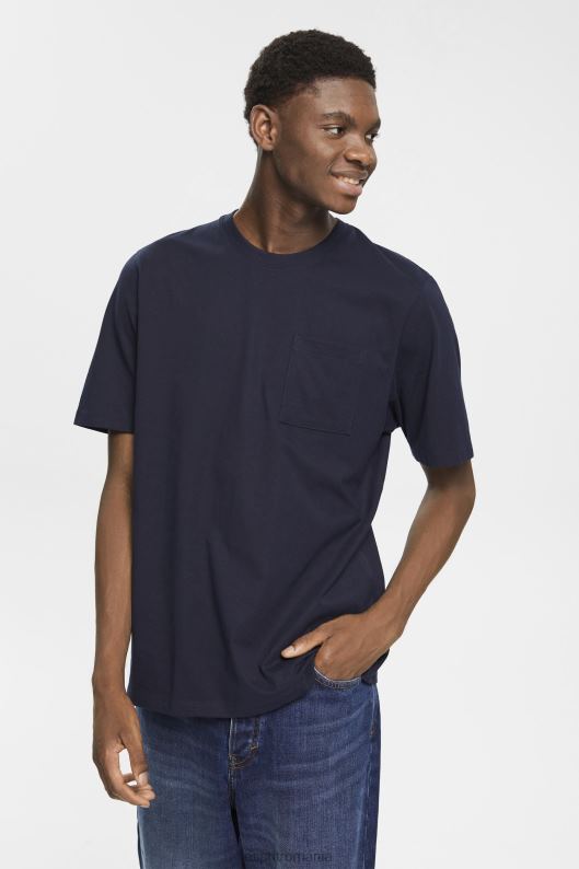 Esprit tricou din tricou bărbați marina 2T6N8681 tricouri