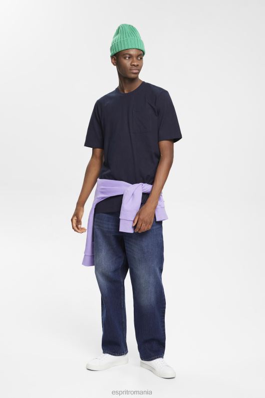 Esprit tricou din tricou bărbați marina 2T6N8681 tricouri
