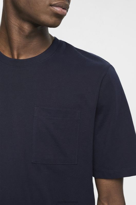 Esprit tricou din tricou bărbați marina 2T6N8681 tricouri