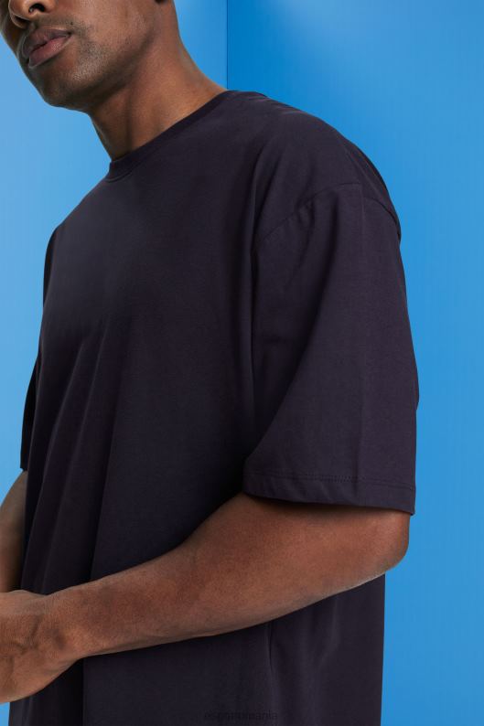 Esprit tricou supradimensionat din jerseu bărbați marina 2T6N8843 tricouri