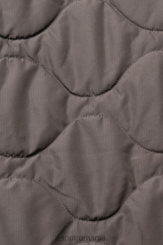 Esprit vestă matlasată bărbați kaki închis 2T6N8842 vestă