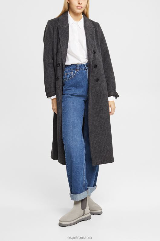 Esprit bluză albă supradimensionată din bumbac femei alb 2T6N8406 bluze