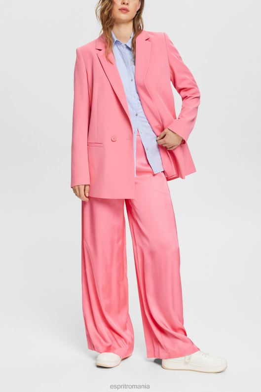 Esprit bluză cămașă din bumbac 100%. femei albastru deschis 2T6N8515 bluze