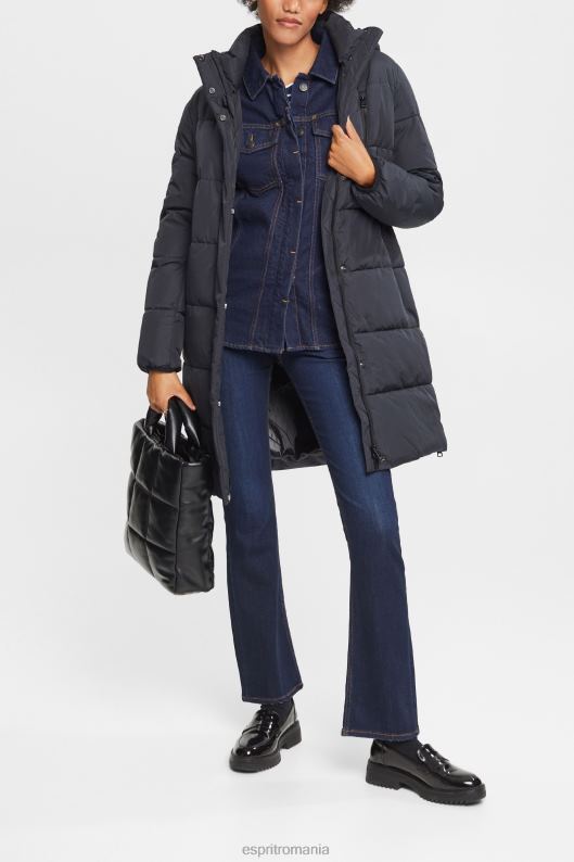 Esprit bluză din denim femei clătire albastră 2T6N8395 bluze