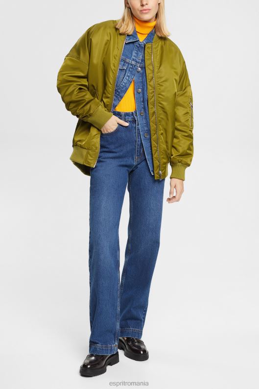 Esprit bluză din denim femei spalare medie albastra 2T6N8396 bluze