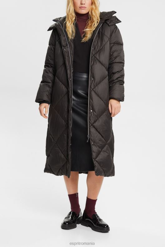 Esprit bluza cu detalii smocked, lenzing ecovero femei negru 2T6N8370 bluze