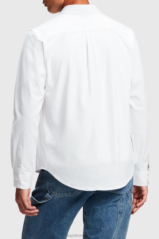 ESPRIT x Rest & Recreation cămașă oxford capsule femei alb 2T6N8471 cămăși