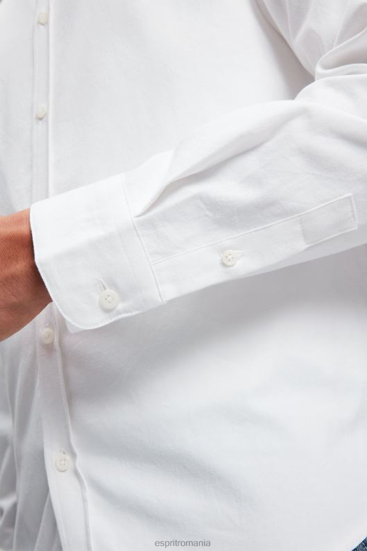 ESPRIT x Rest & Recreation cămașă oxford capsule femei alb 2T6N8471 cămăși