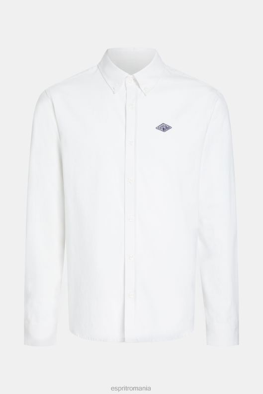 ESPRIT x Rest & Recreation cămașă oxford capsule femei alb 2T6N8471 cămăși