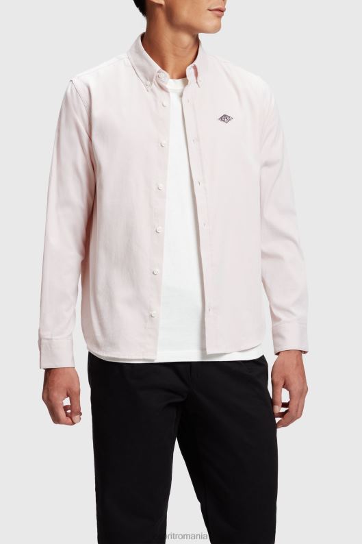 ESPRIT x Rest & Recreation cămașă oxford capsule femei roz 2T6N8473 cămăși