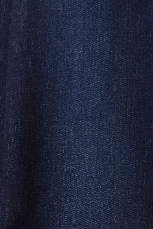 Esprit blugi bootcut skinny cu talie mare femei spalare albastru inchis 2T6N8338 denim