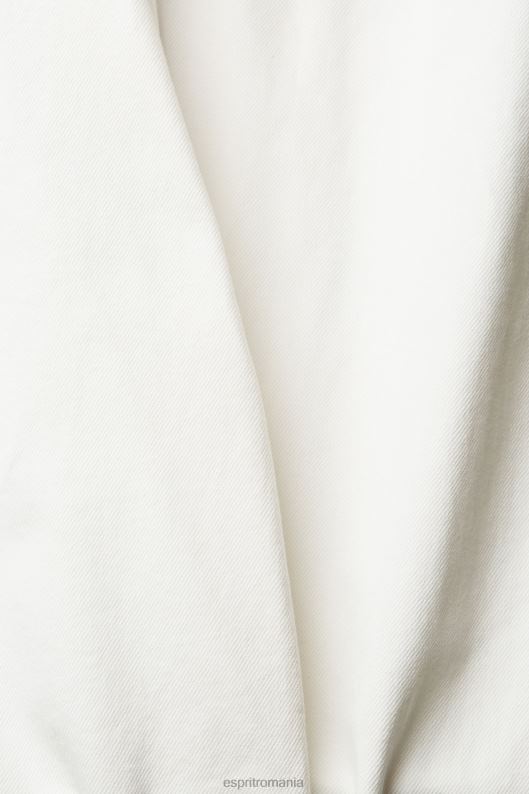 Esprit blugi cu talie mare femei aproape alb 2T6N8320 denim