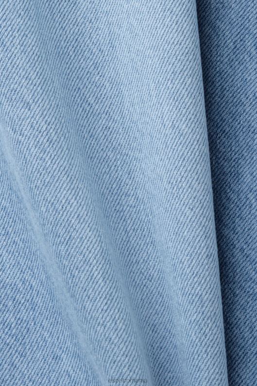 Esprit pantaloni denim femei spălare cu lumină albastră 2T6N8272 denim