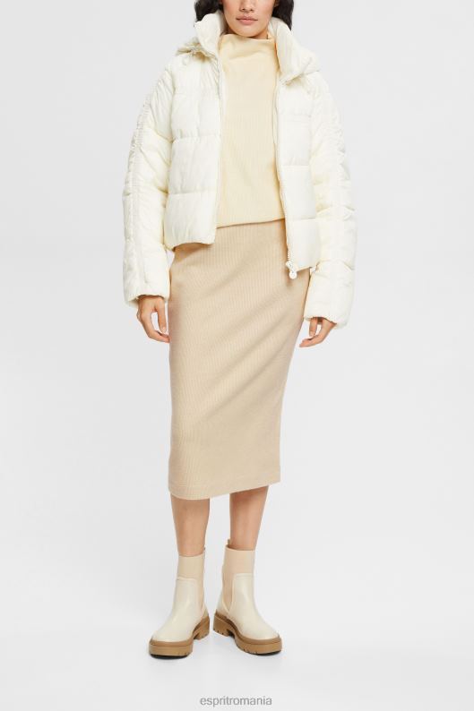 Esprit fustă creion tricot în coastă femei gheaţă 2T6N8432 fuste