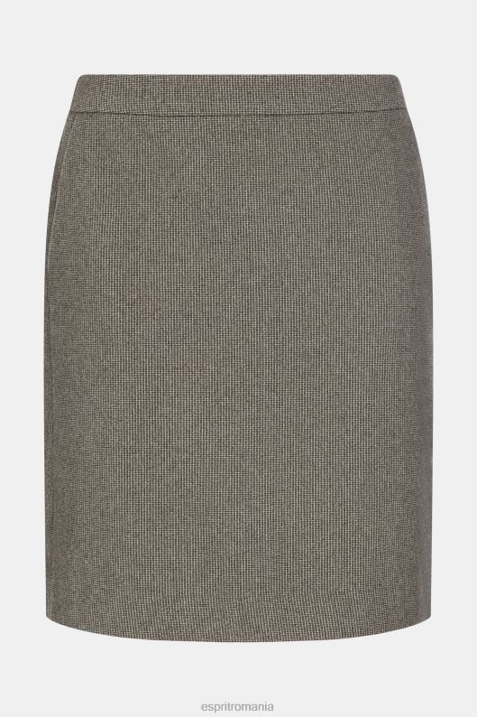 Esprit fusta in doua nuante femei gunmetal 2T6N8520 fuste